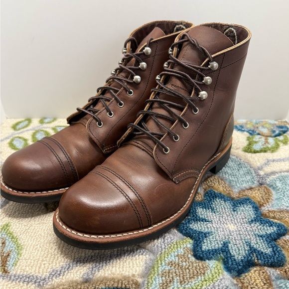 Red Wing Womens Boots Iron Ranger 3365 Heritage Lace-Up Ankle like new!  Size 10 - Picture 1 of 4